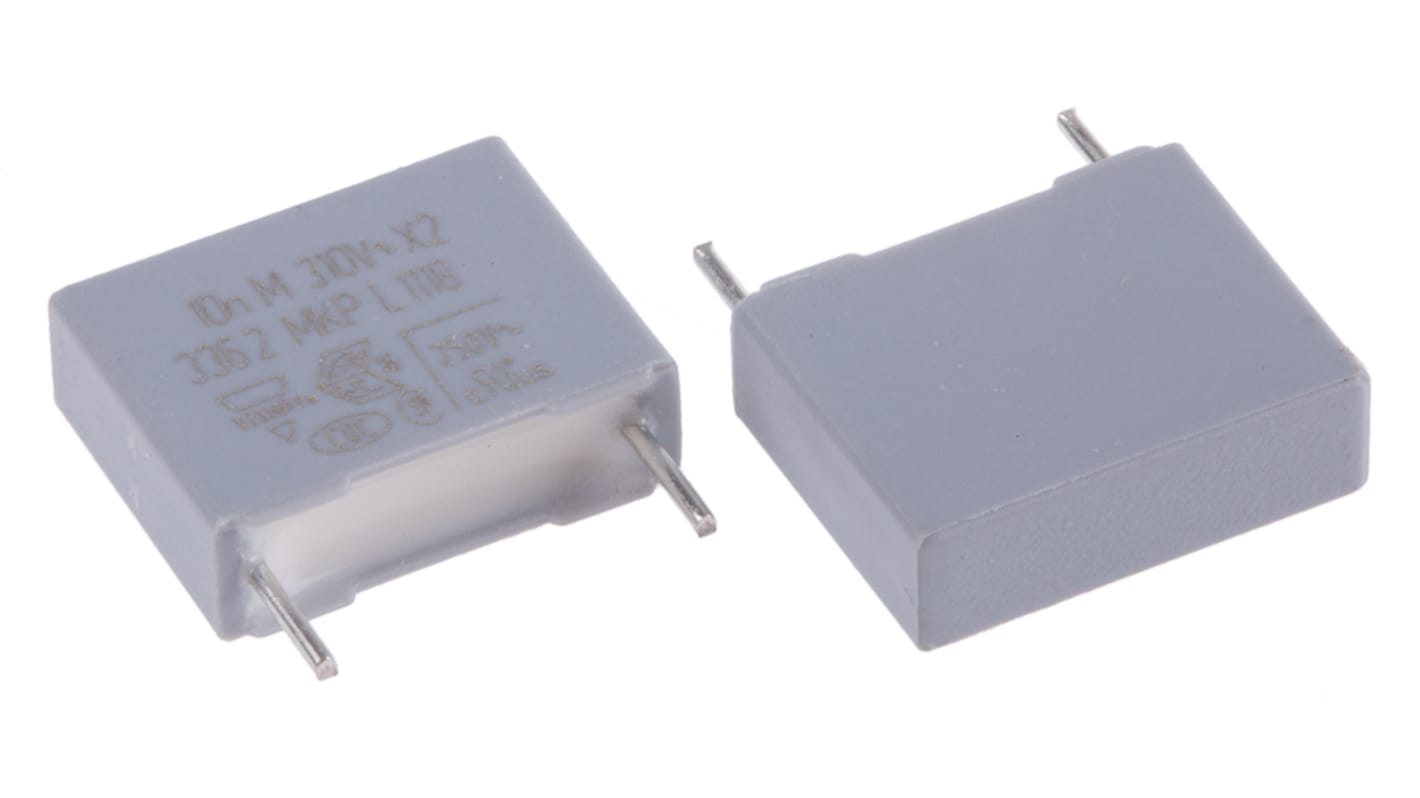 Vishay MKP 336 Polypropylene Film Capacitor, 310 V ac, 630 V dc, ±20%, 10nF, Through Hole