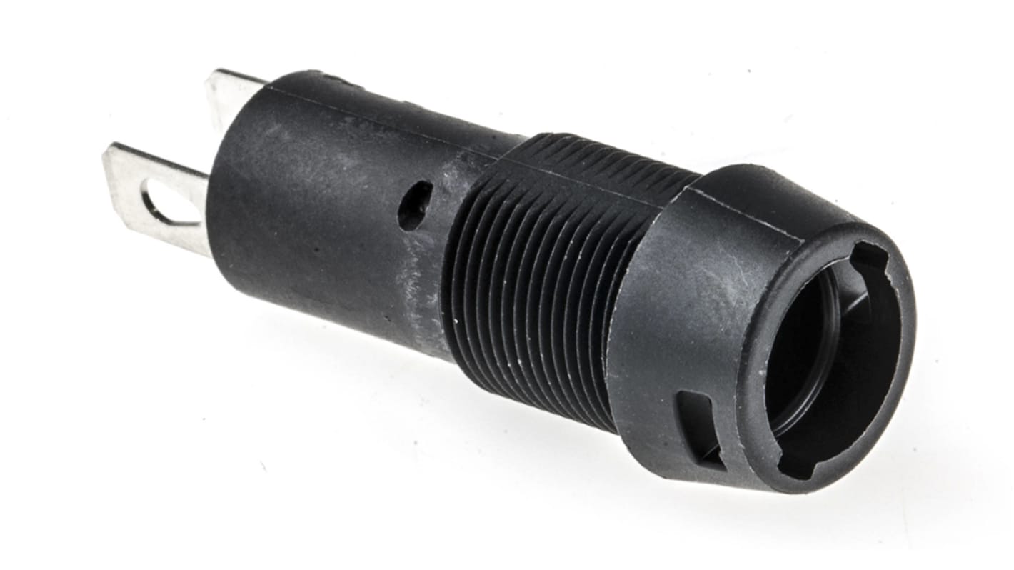 Schurter 面板安装保险丝座, 5 x 20mm尺寸, 16A, 250V 交流, 面板安装, 1P, FPG1系列
