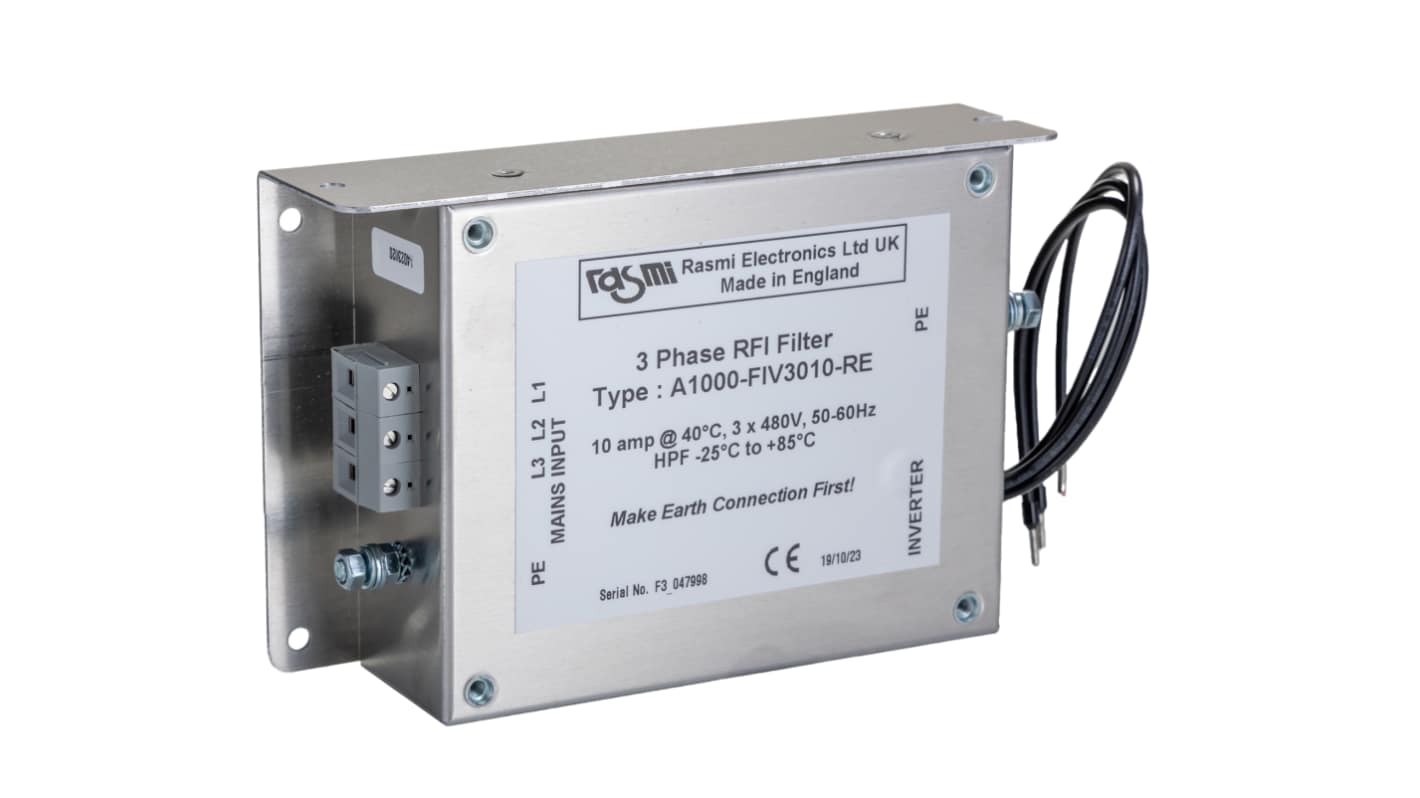 Omron, A1 400 V ac RFI Filter 3 Phase