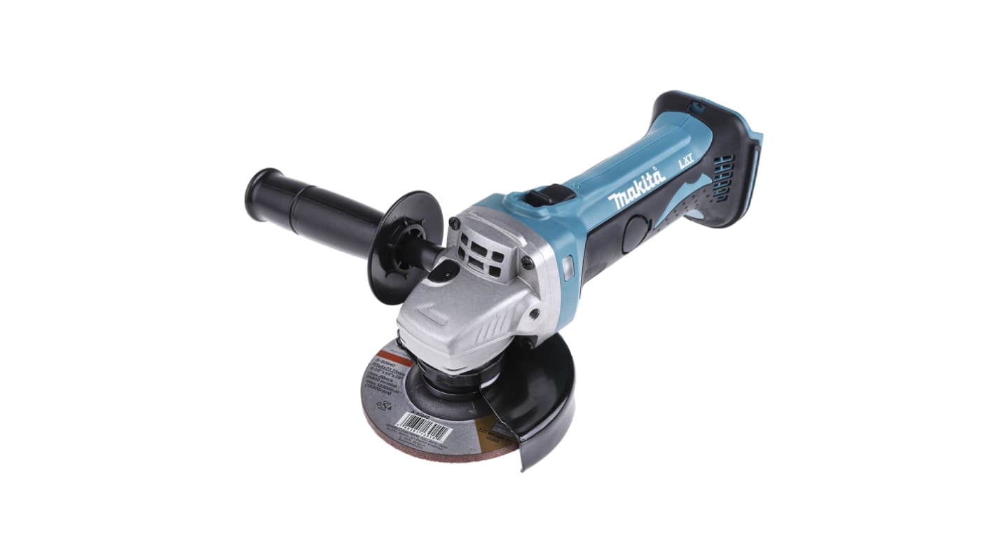 Makita DGA452Z, 18V Akku Winkelschleifer , Scheiben-Ø 115mm 10000U/min, UK-Netzstecker