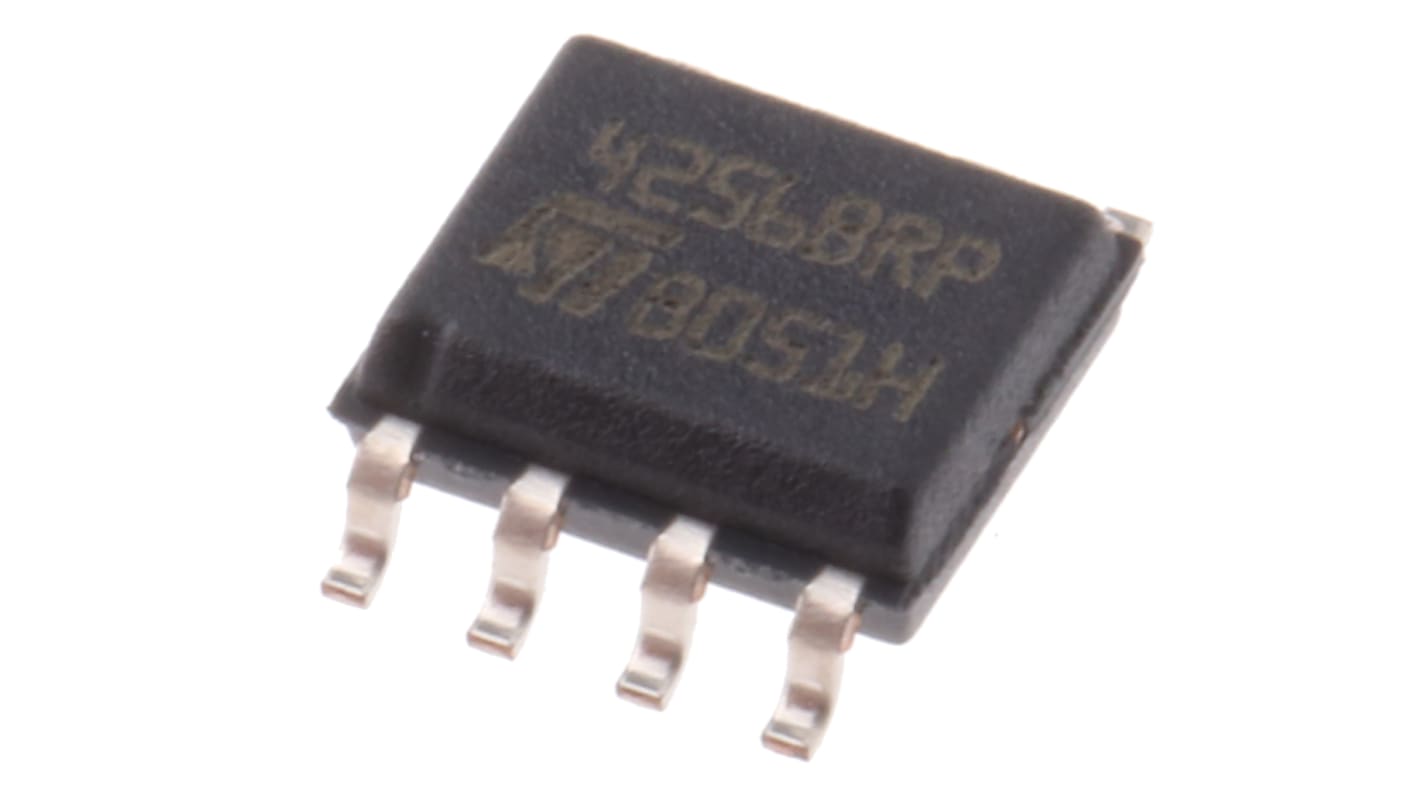STMicroelectronics 256kbit Serieller EEPROM-Speicher, Seriell-I2C Interface, SOIC, 450ns SMD 32K x 8 Bit, 32k x 8-Pin