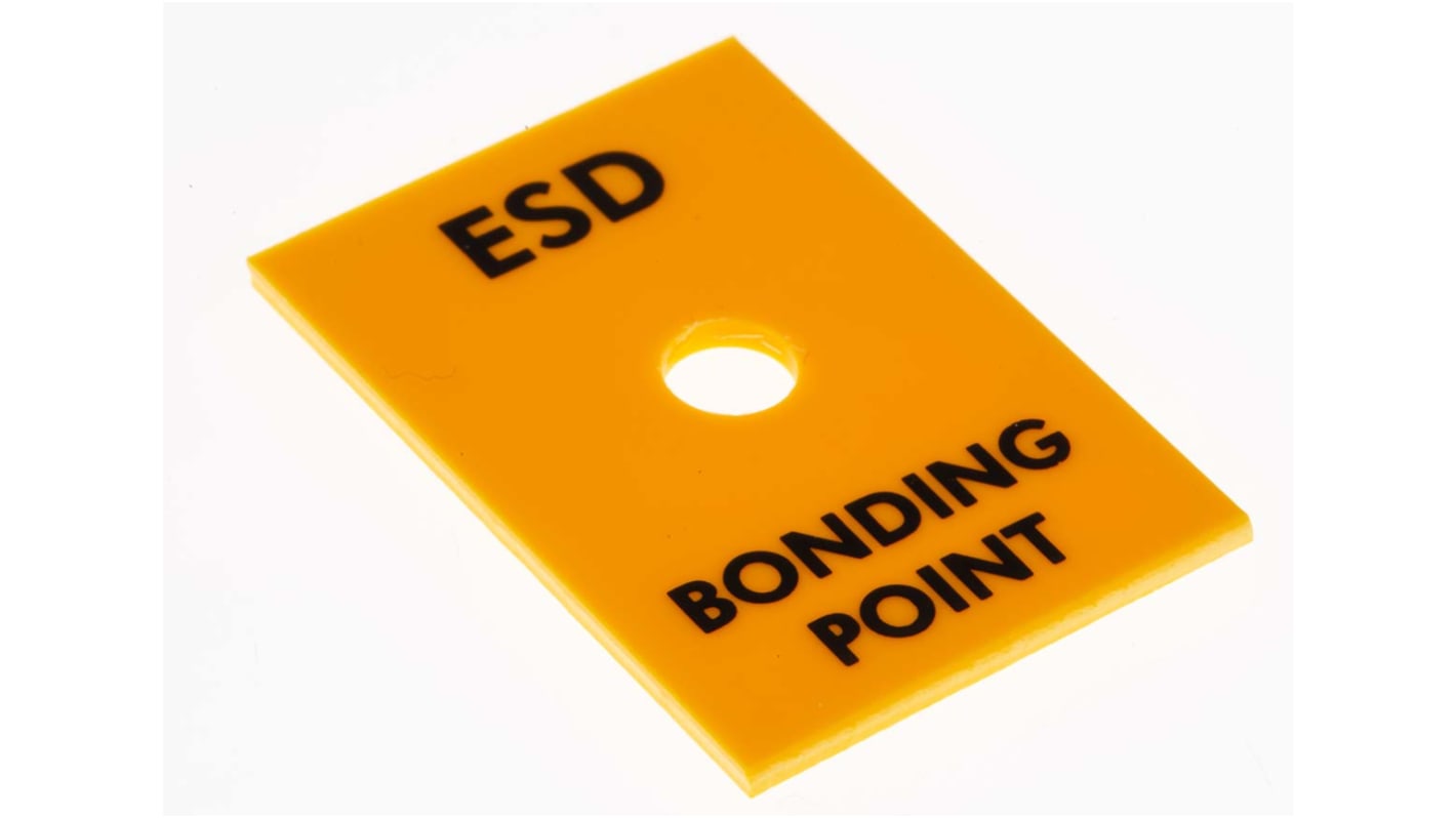 Punto di messa a terra per rack ESD RS PRO, Bottone 10 mm