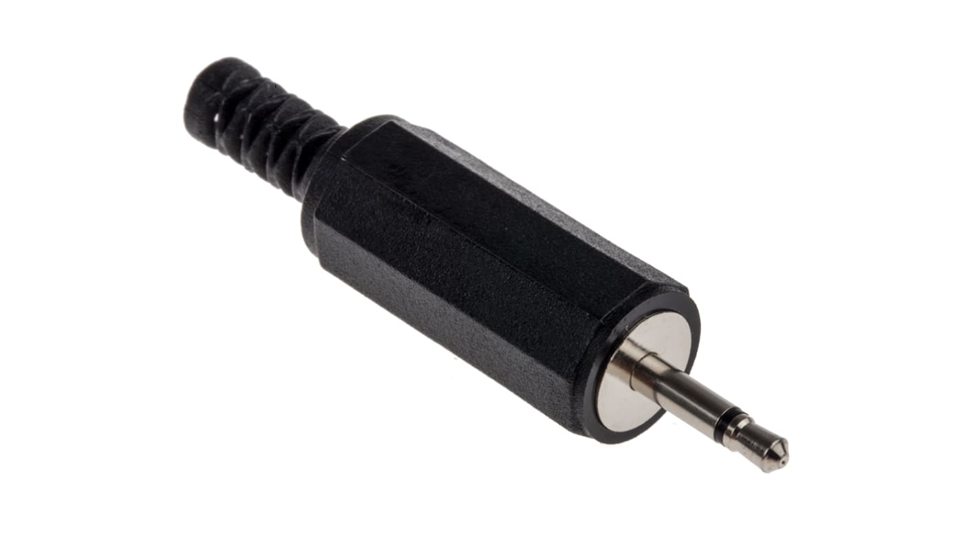 RS PRO Klinken-Stecker 2,5 mm Gerade Mono, Kabelmontage Lötanschluss