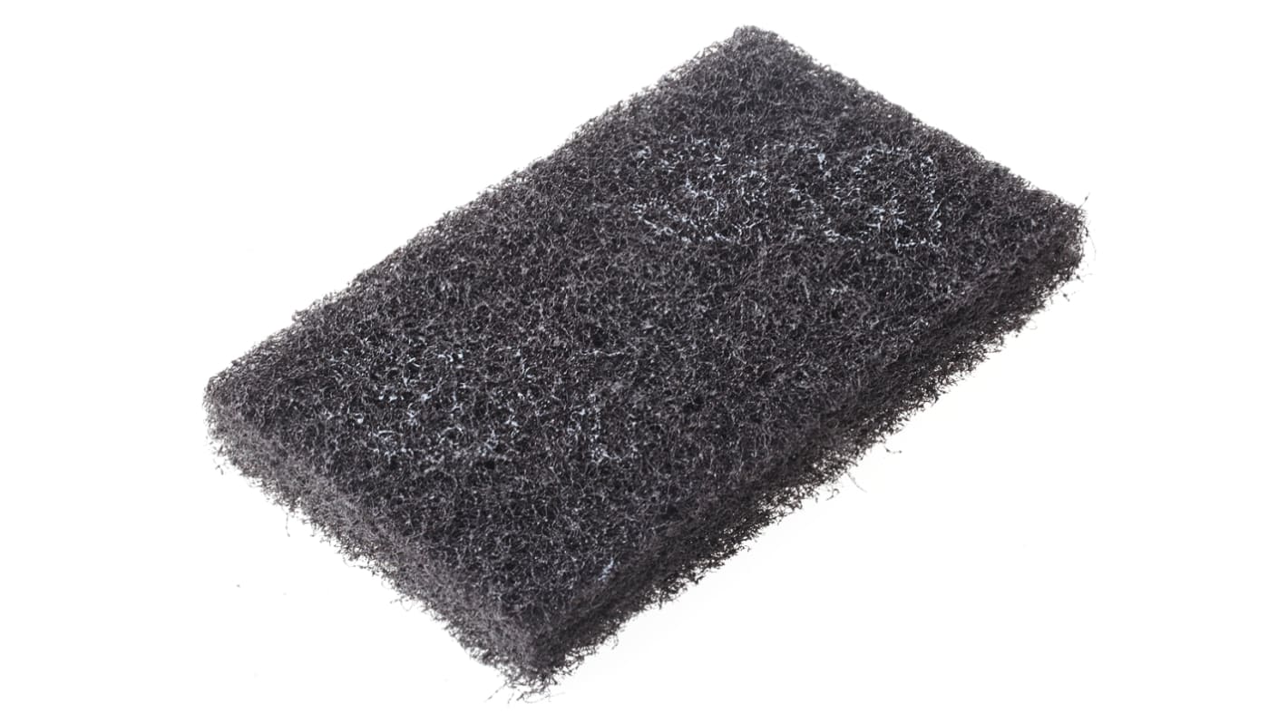3M Black Scourer 158mm x 95mm x , for Industrial Cleaning Use