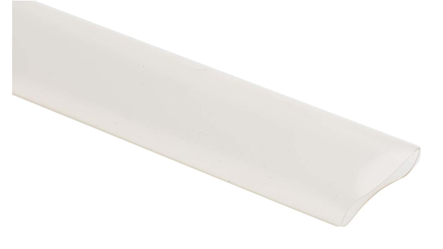 RS PRO Heat Shrink Tubing, Clear 12.7mm Sleeve Dia. x 1.2m Length 2:1 Ratio