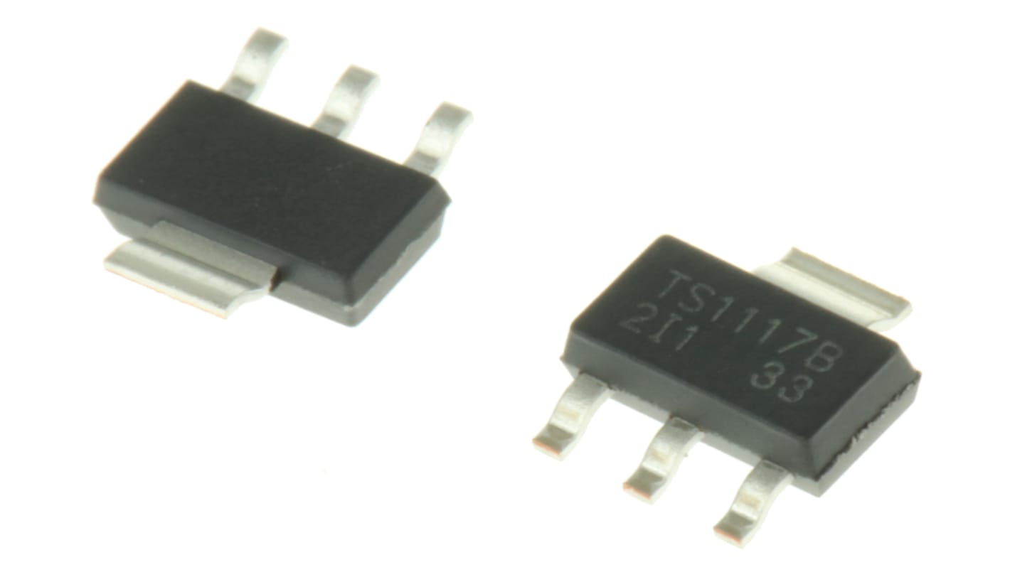 Texas Instruments UA78M05IDCY, 1 Linear Voltage, Voltage Regulator 500mA, 5 V 4-Pin, SOT-223