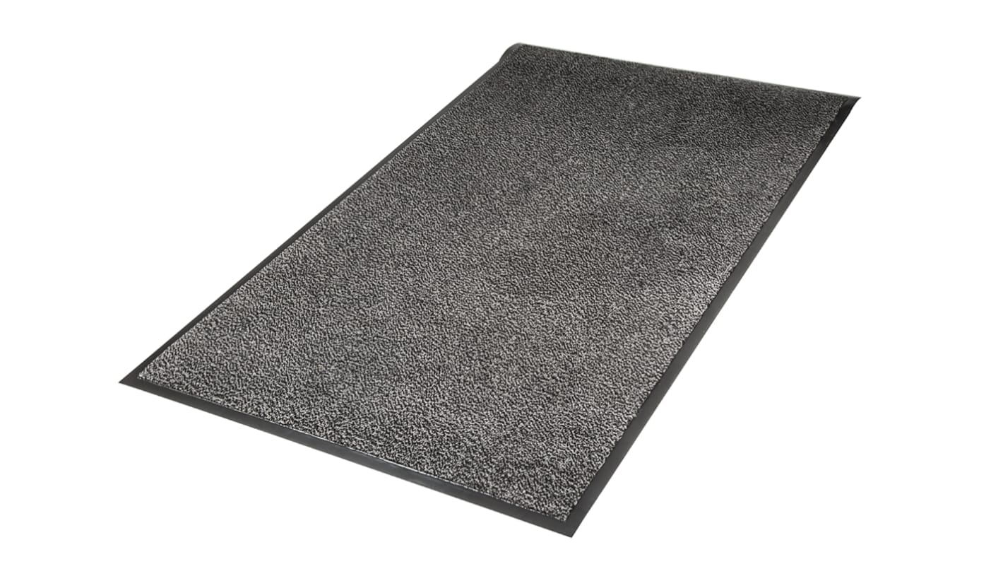 3M Softex Anti-Slip, Entrance Mat, Carpet, Indoor Use, Grey, 900mm 1.5m 7mm