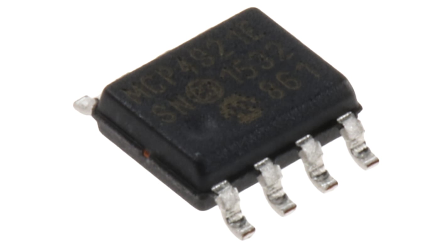 Microchip 12 Bit DAC MCP4921-E/SN, SOIC, 8-Pin, Interface Seriell (SPI/Microwire)