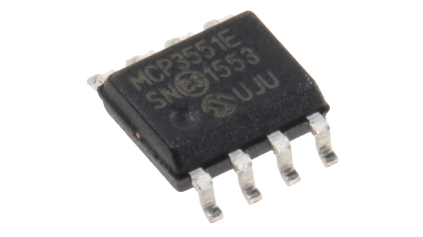 ADC MCP3551-E/SN, 22 bit-, 13.75sps, SOIC, 8 Pin