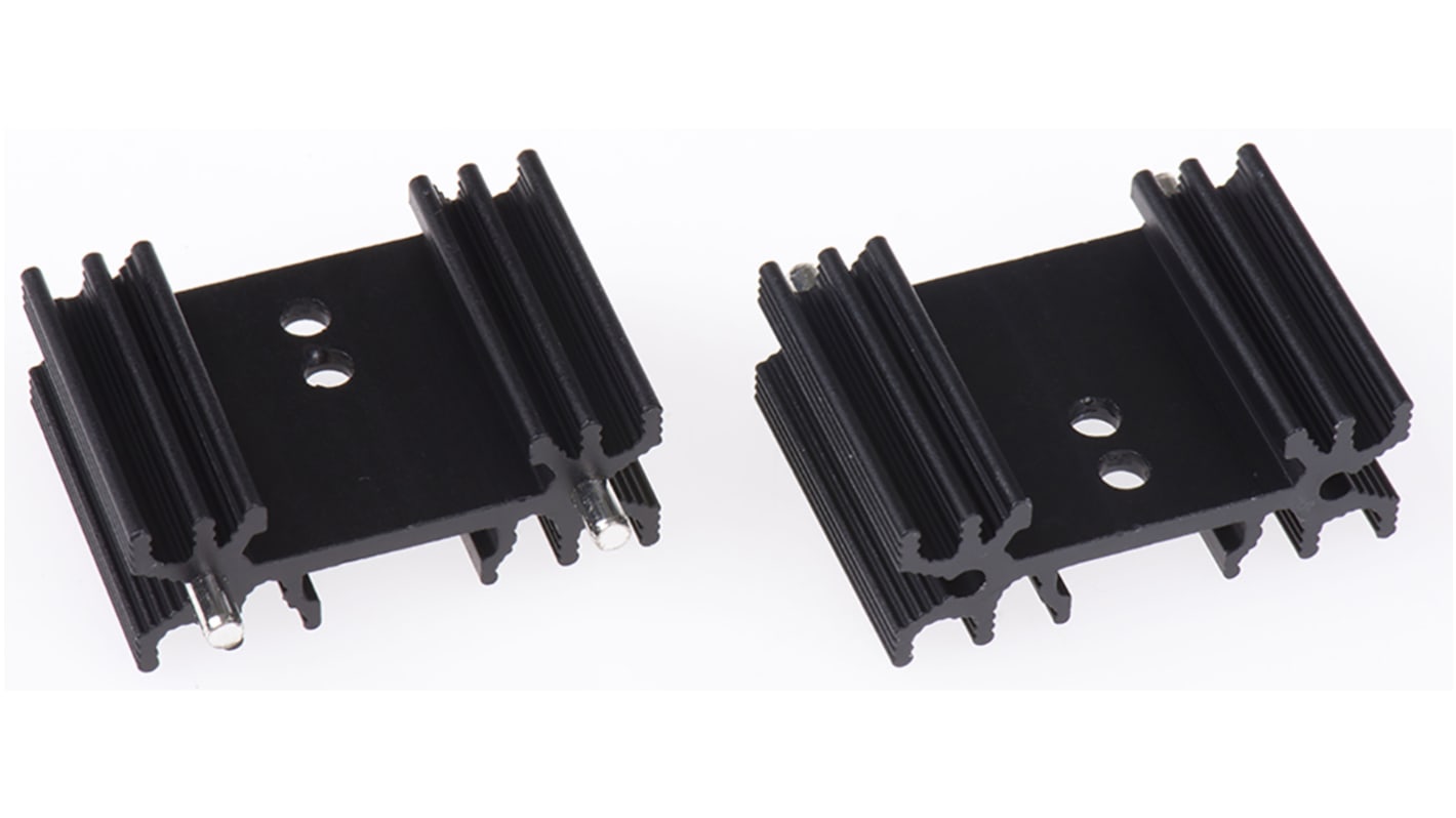 AAVID THERMALLOY Heatsink, 11.4K/W, 12.5 x 34.5 x 25mm, Solder