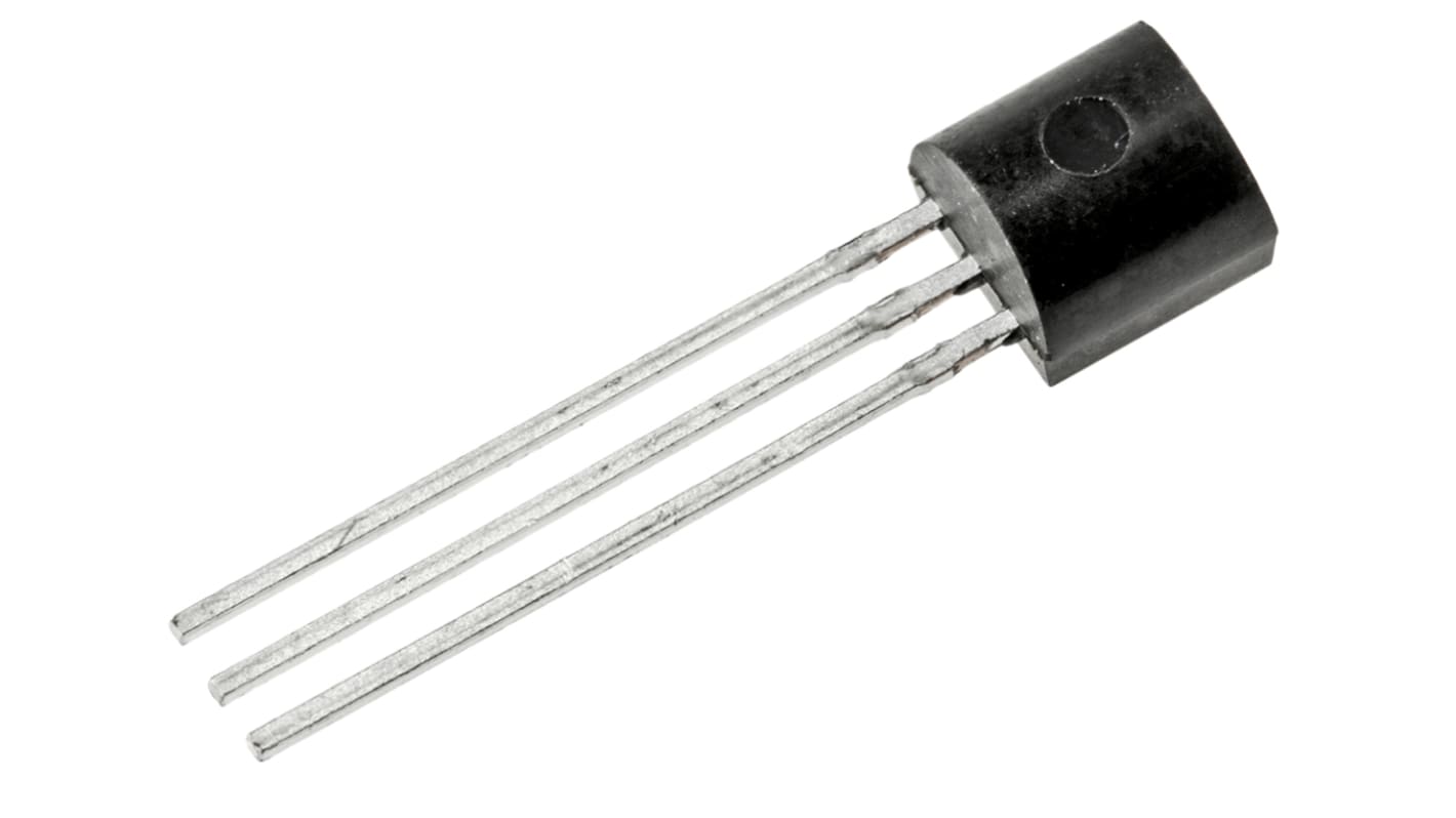 Microchip LDO稳压芯片, 3.3 V输出, 250mA最大输出, 单路输出, TO-92, 通孔, 3针