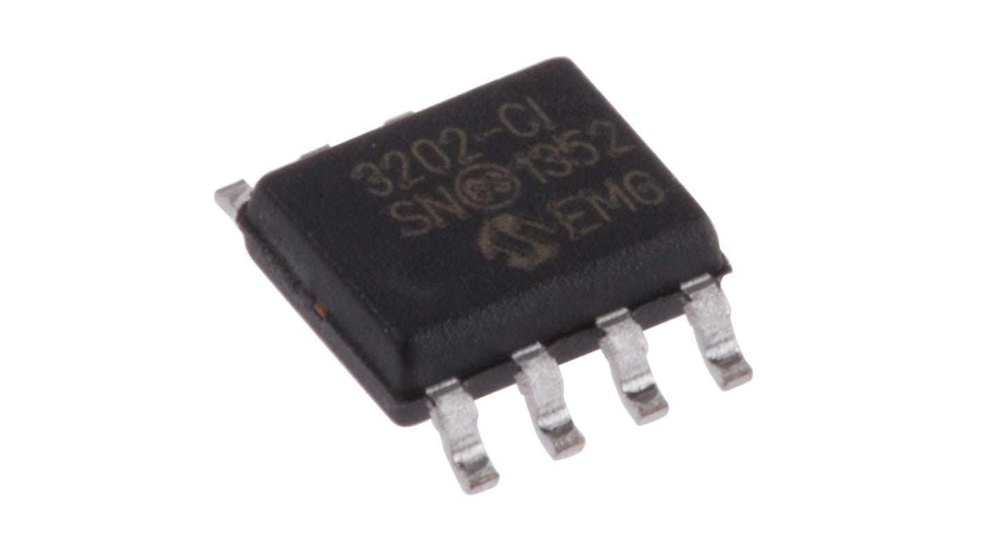 Microchip, Dual 12-bit- ADC 100ksps, 8-Pin SOIC