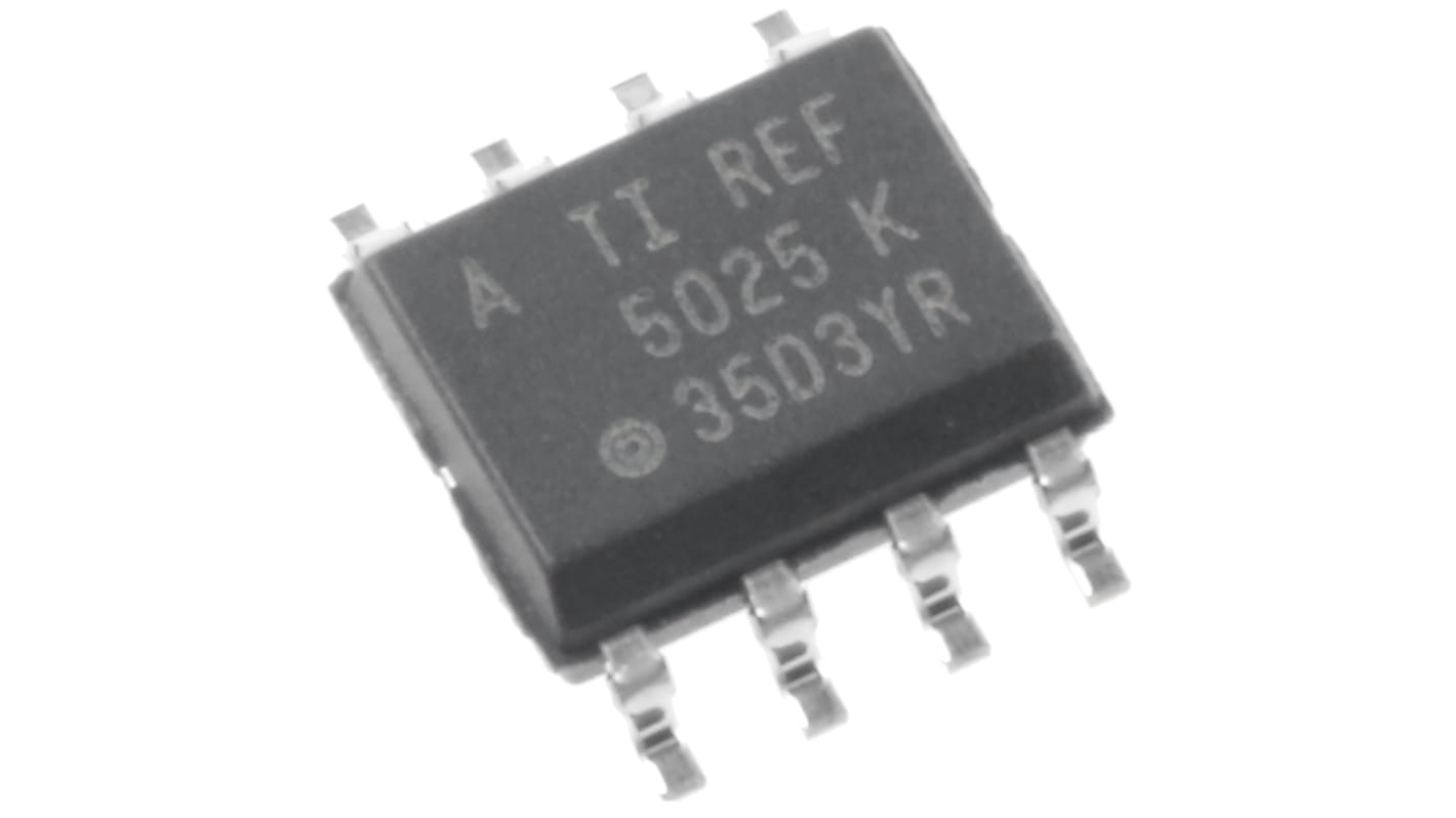 Referenční napětí REF5025AID Pevné přesnost ±0.05 % 10mA max. 18 V, počet kolíků: 8, SOIC