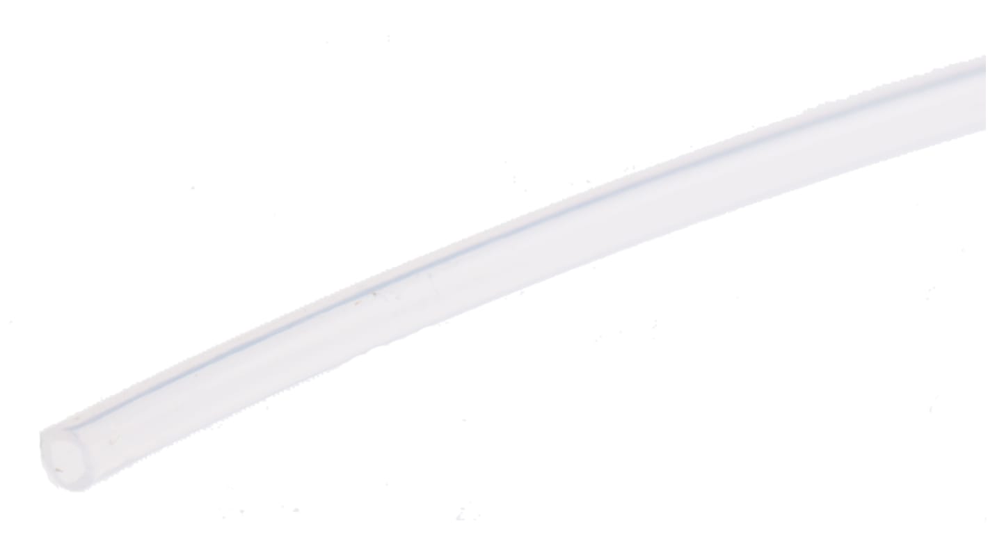 RS PRO PTFE Transparent Cable Sleeve, 0.89mm Diameter, 5m Length