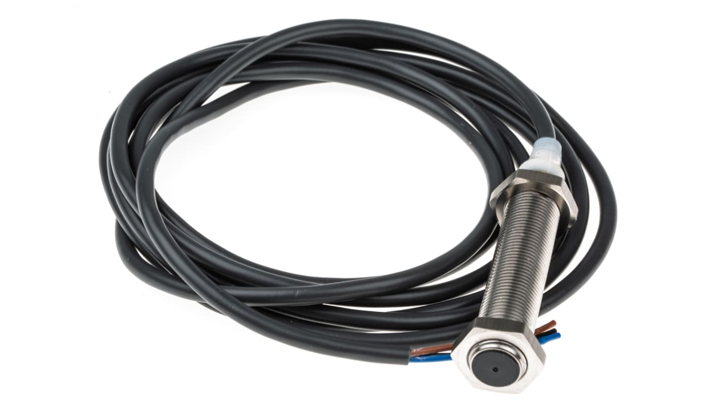 Rs-Online Sensore di prossimità Cilindro filettato Omron M12 rilevamento 4 mm 12 → 24 V c.c