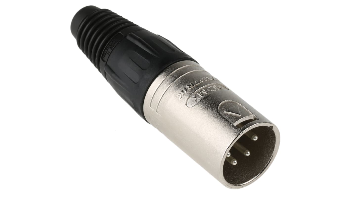 Connettore XLR Neutrik Maschio a 4 poli, Montaggio su cavo