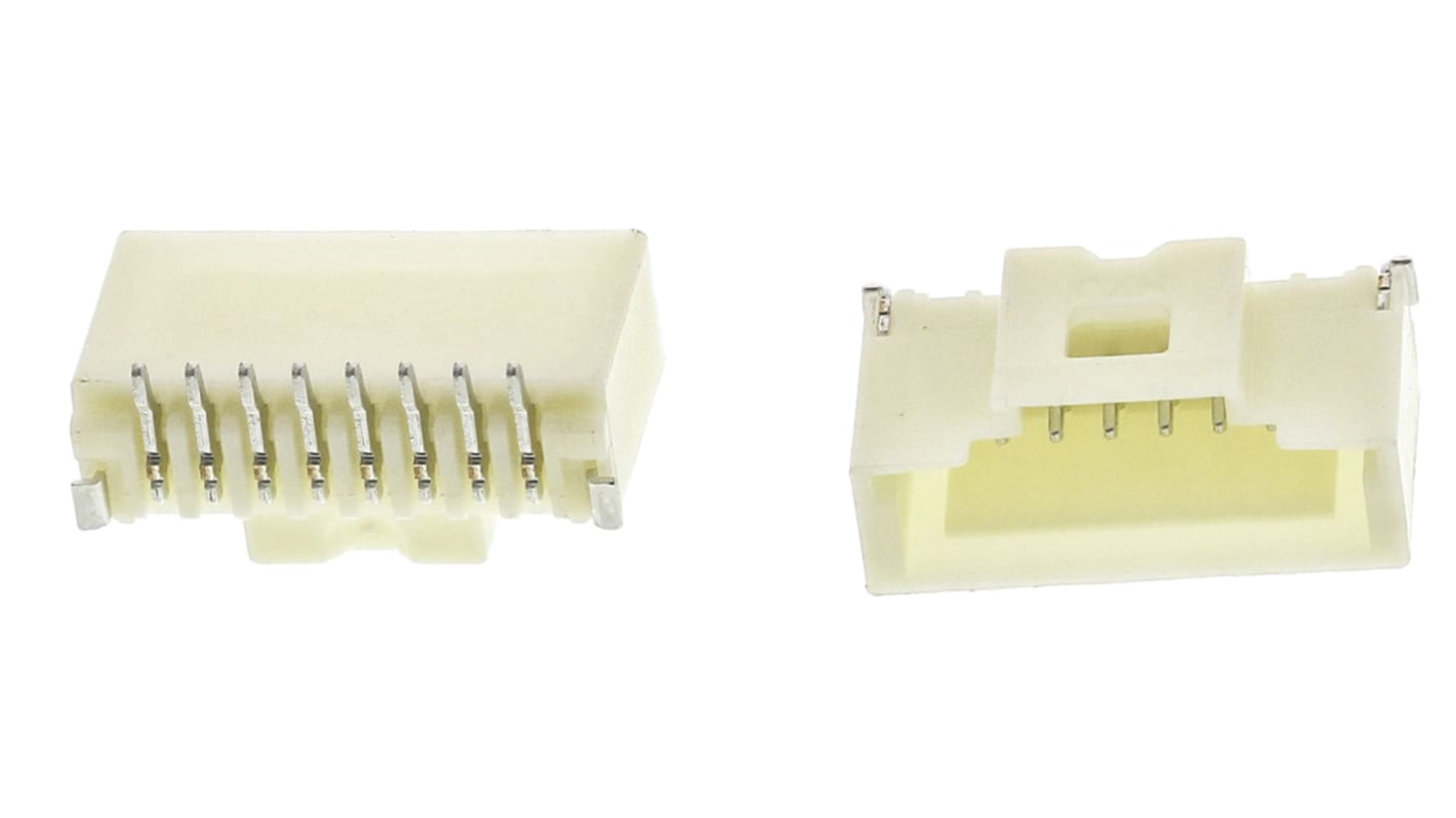 Molex Pico-Clasp Series Straight Surface Mount PCB Header, 8 Contact(s), 1.0mm Pitch, 1 Row(s), Shrouded
