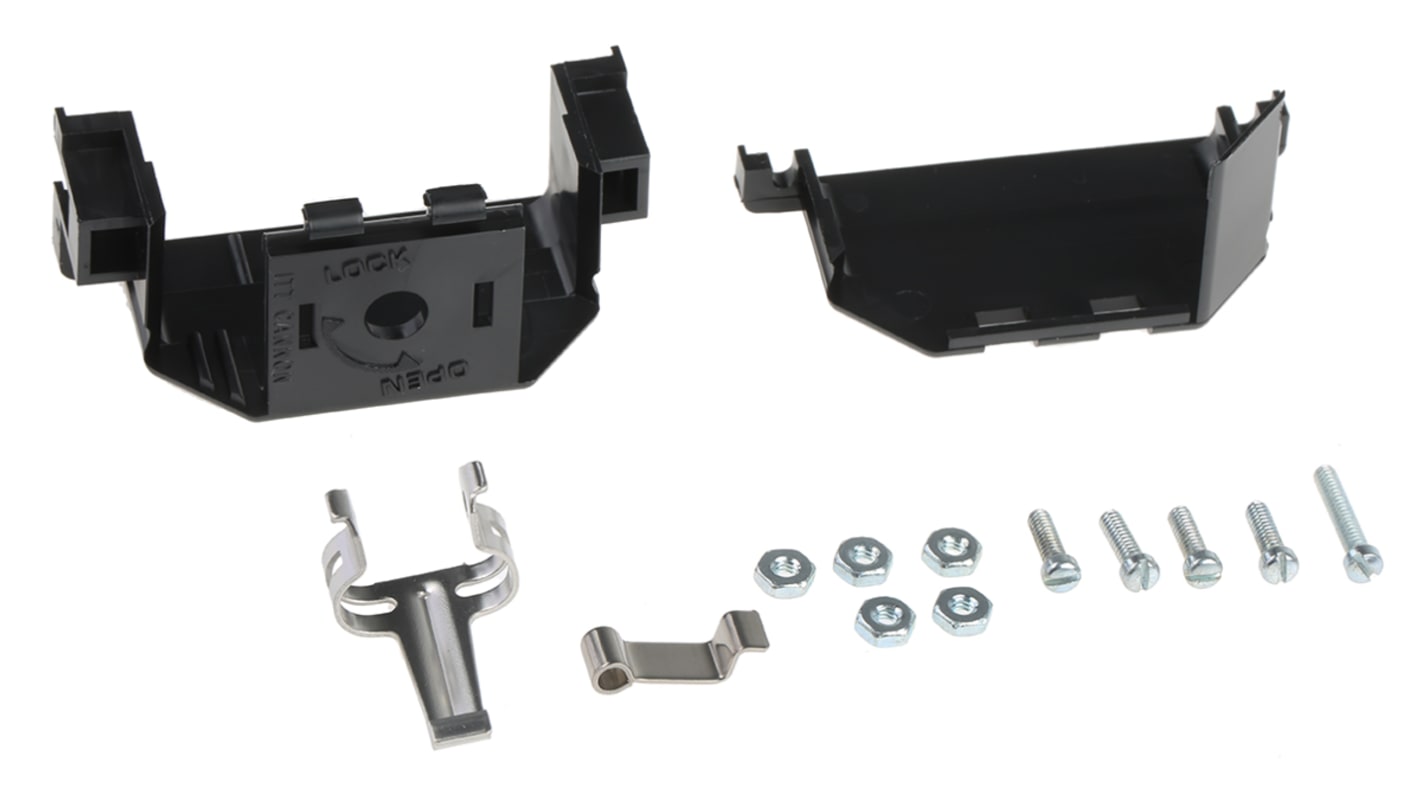 ITT Cannon 96针D-Sub外壳, 热塑性塑料壳体, DL系列