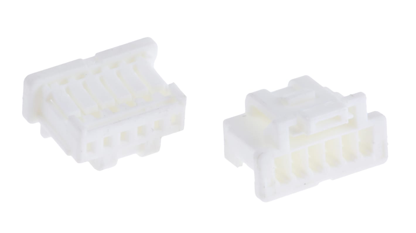 Molex, Pico-Clasp Female Connector Housing, 1mm Pitch, 6 Way, 1 Row