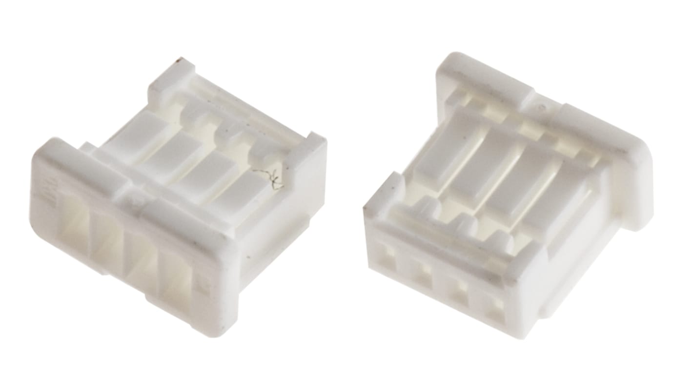 Molex, Pico-Clasp Female Connector Housing, 1mm Pitch, 4 Way, 1 Row