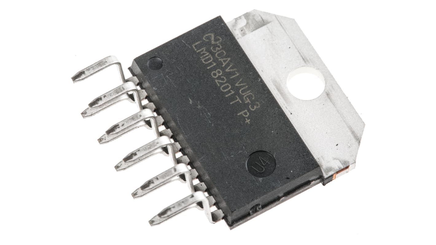 Texas Instruments LMD18201T/NOPB,  Brushed Motor Driver IC, 55 V 3A 11-Pin, TO-220