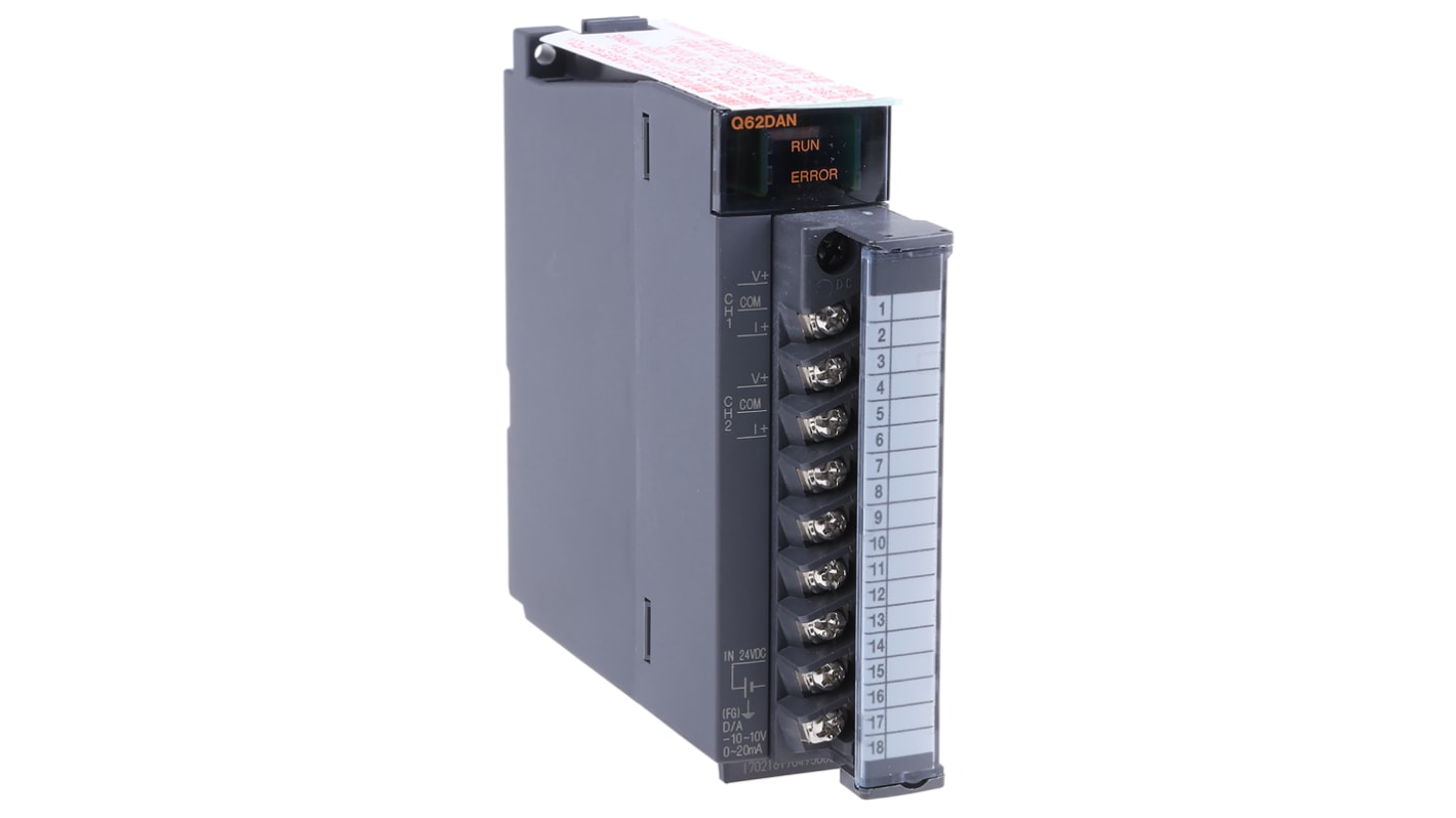 Mitsubishi Electric MELSEC Q Series PLC I/O Module for Use with MELSEC Q Series, Digital, Analogue