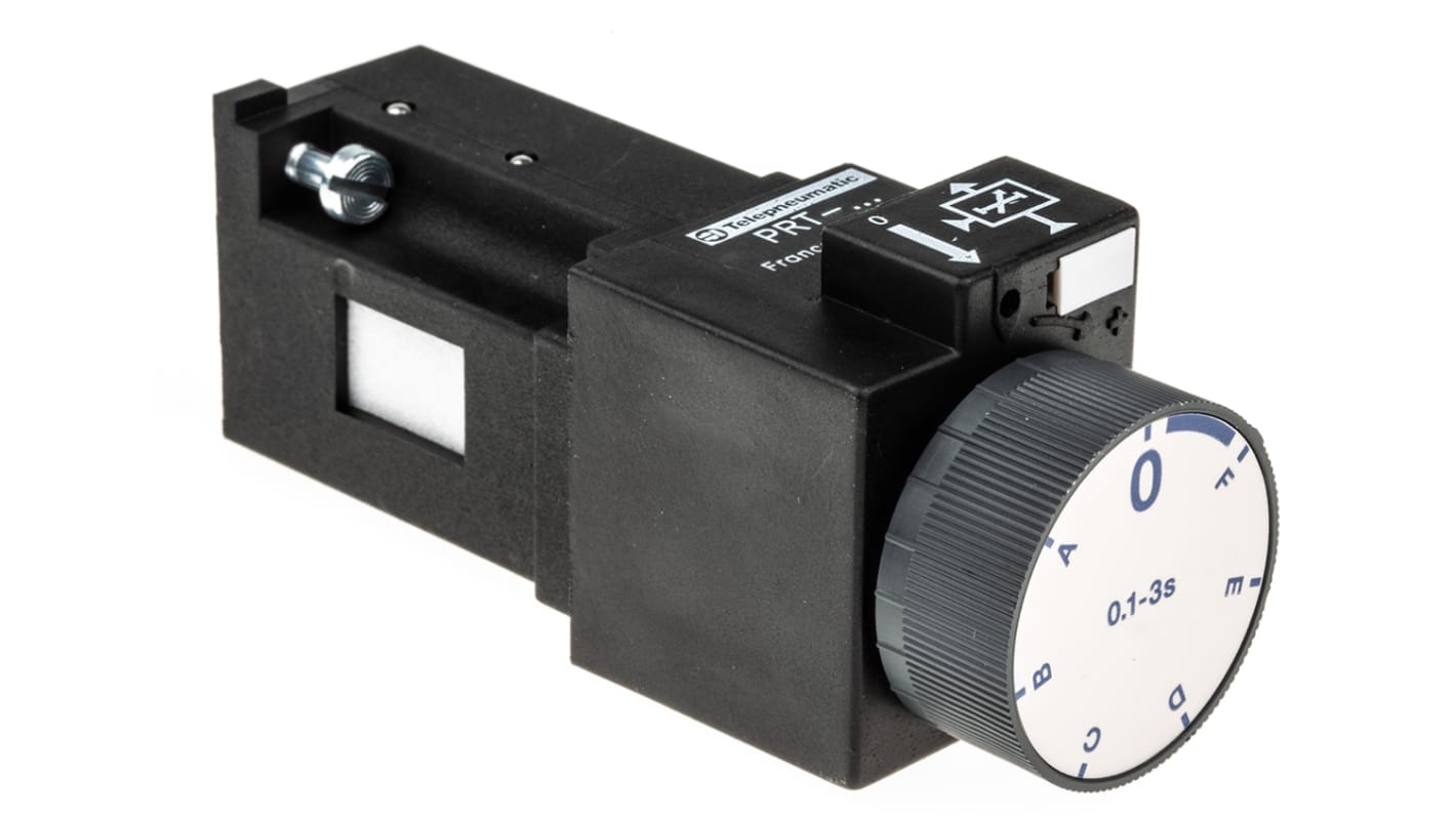 Parker PRT series 0.1s to 3s Pneumatic Timer, 8 bar max