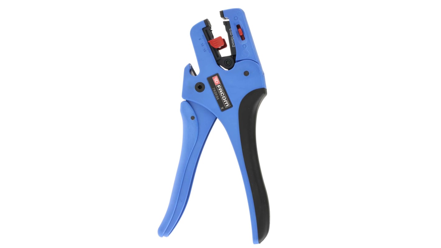 Facom SWINGO Series Wire Stripper, 0.02 mm² Min, 10 mm² Max