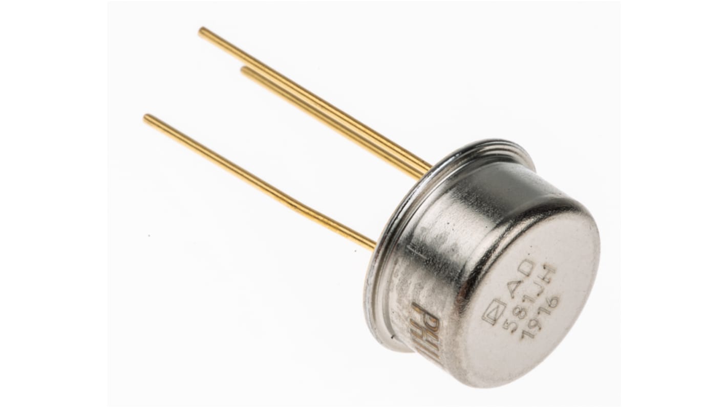 Analog Devices Fixed Series Voltage Reference 10V ±0.3 % 3-Pin TO-5, AD581JH