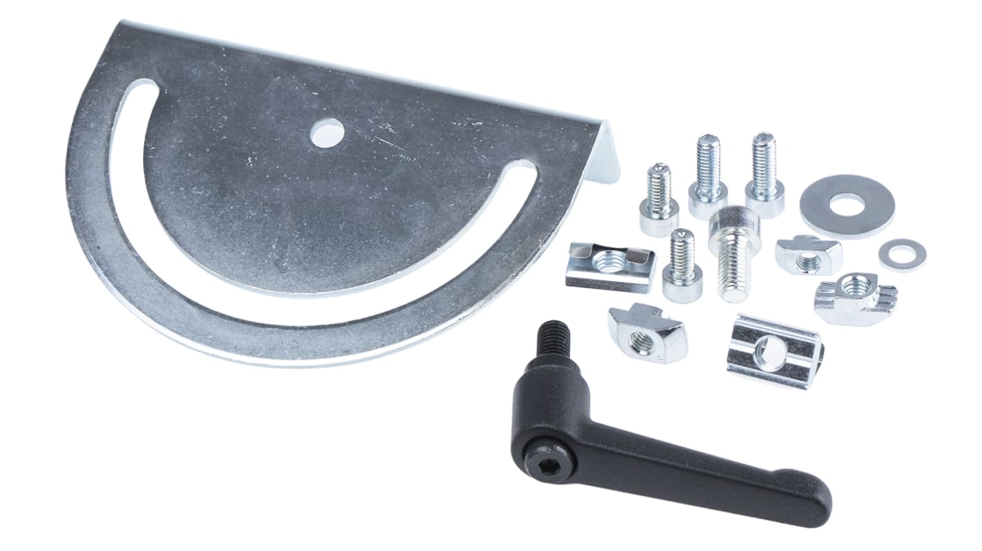 Bosch Rexroth 接続部品 M6, M8 スイベルブラケット 亜鉛メッキ鋼