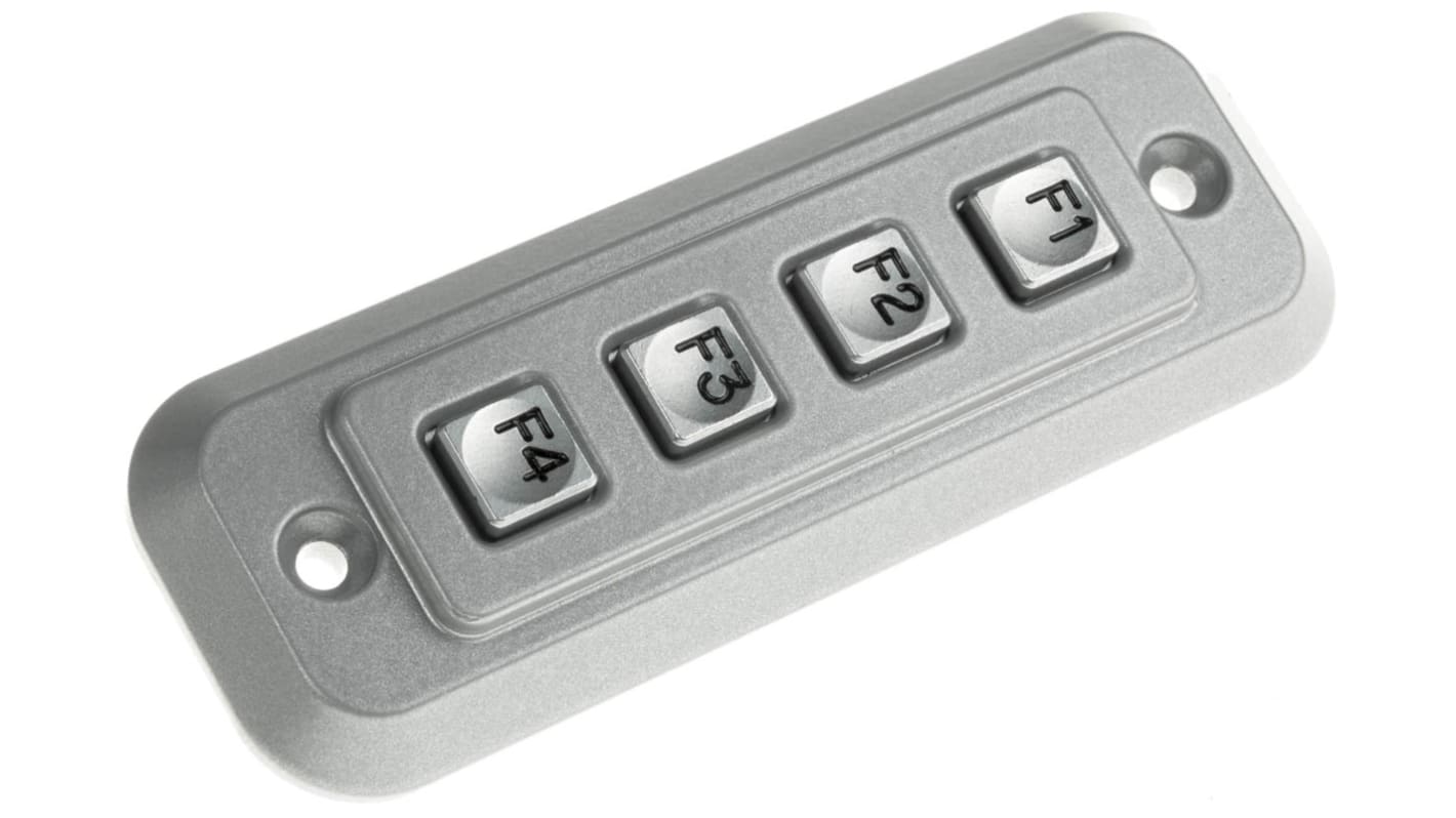 Storm Tastenfeld (4 x 1) 4-Tasten Matrix IP 65 Zinkdruckguss