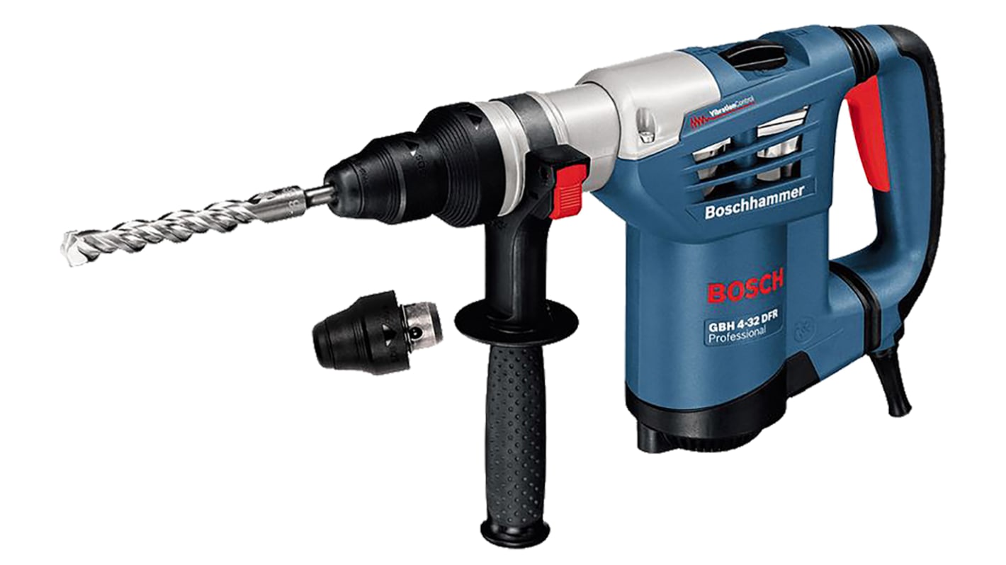 Trapano a martello Bosch GBH 4-32 DFR, 230V, 900W, Tipo F - spina Schuko