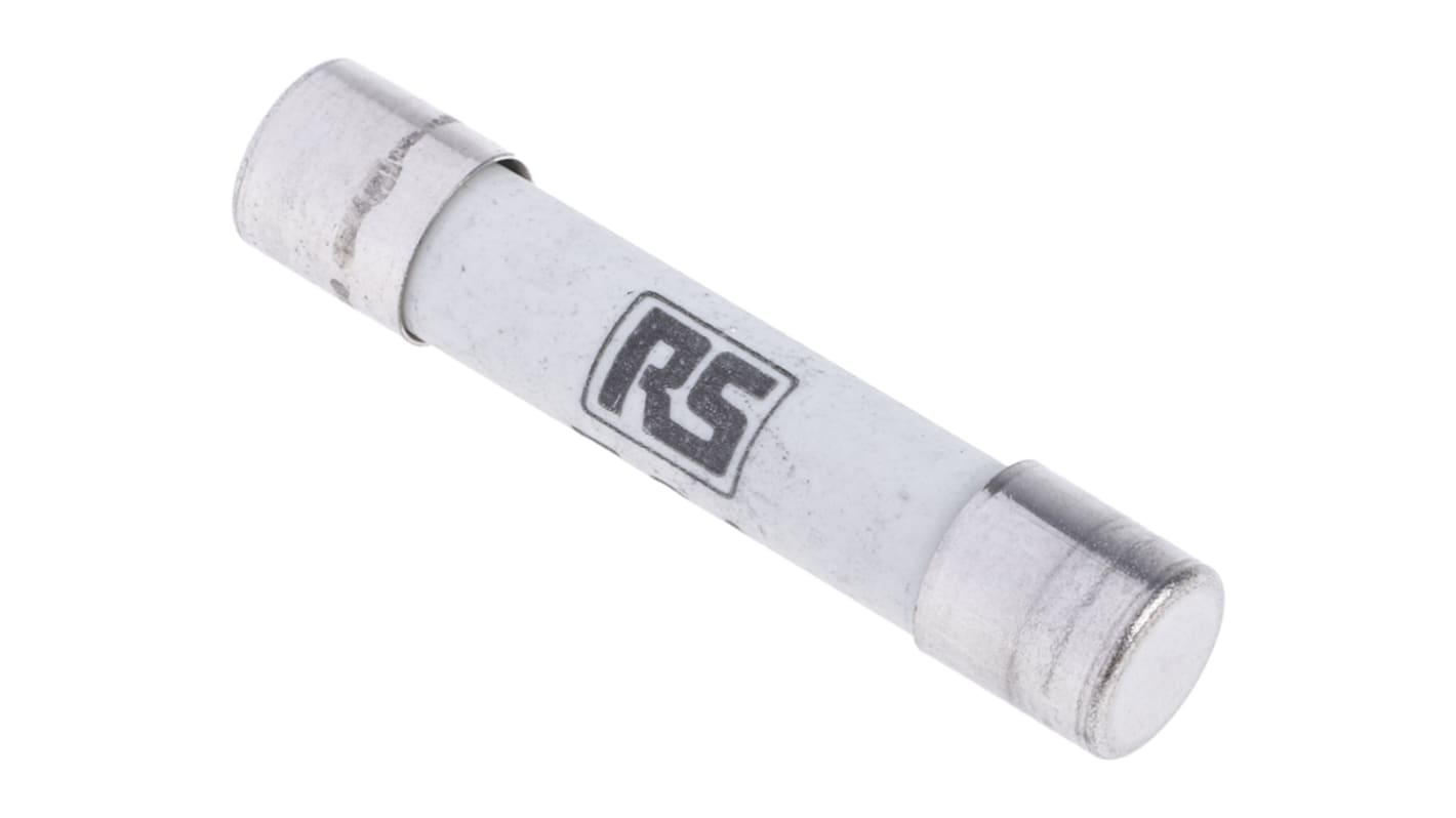 RS PRO 2A F Ceramic Cartridge Fuse, 6.3 x 32mm