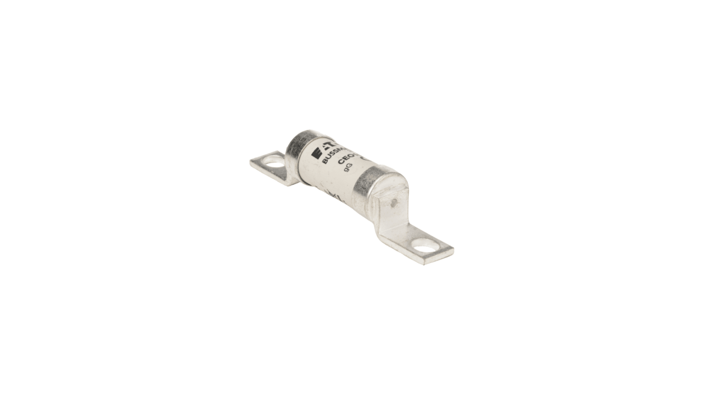 Fusibile a standard britannico, Eaton, 100A, fusibile A4, standard BS 88, IEC 269, fori di fissaggio da 94mm, cat. gG