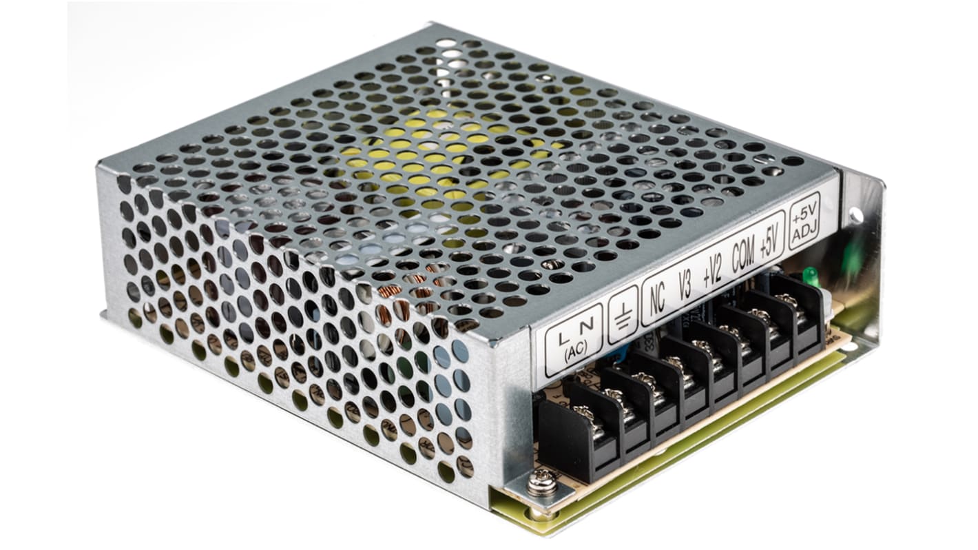 Amazon.co.jp: 電源 RD-65A Mean well AC-DC 2組の出力