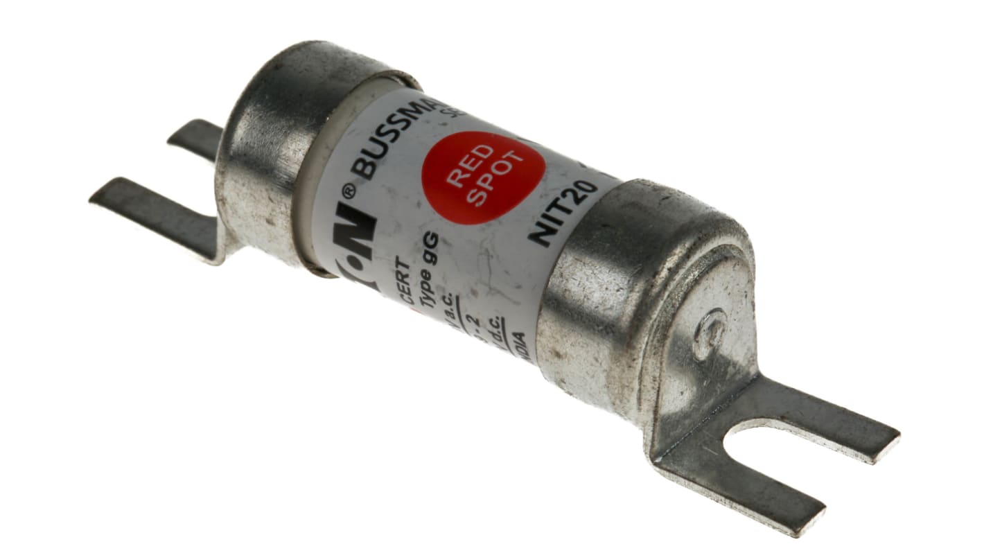 Eaton 20A British Standard Fuse, A1, 550V ac, 44.5mm