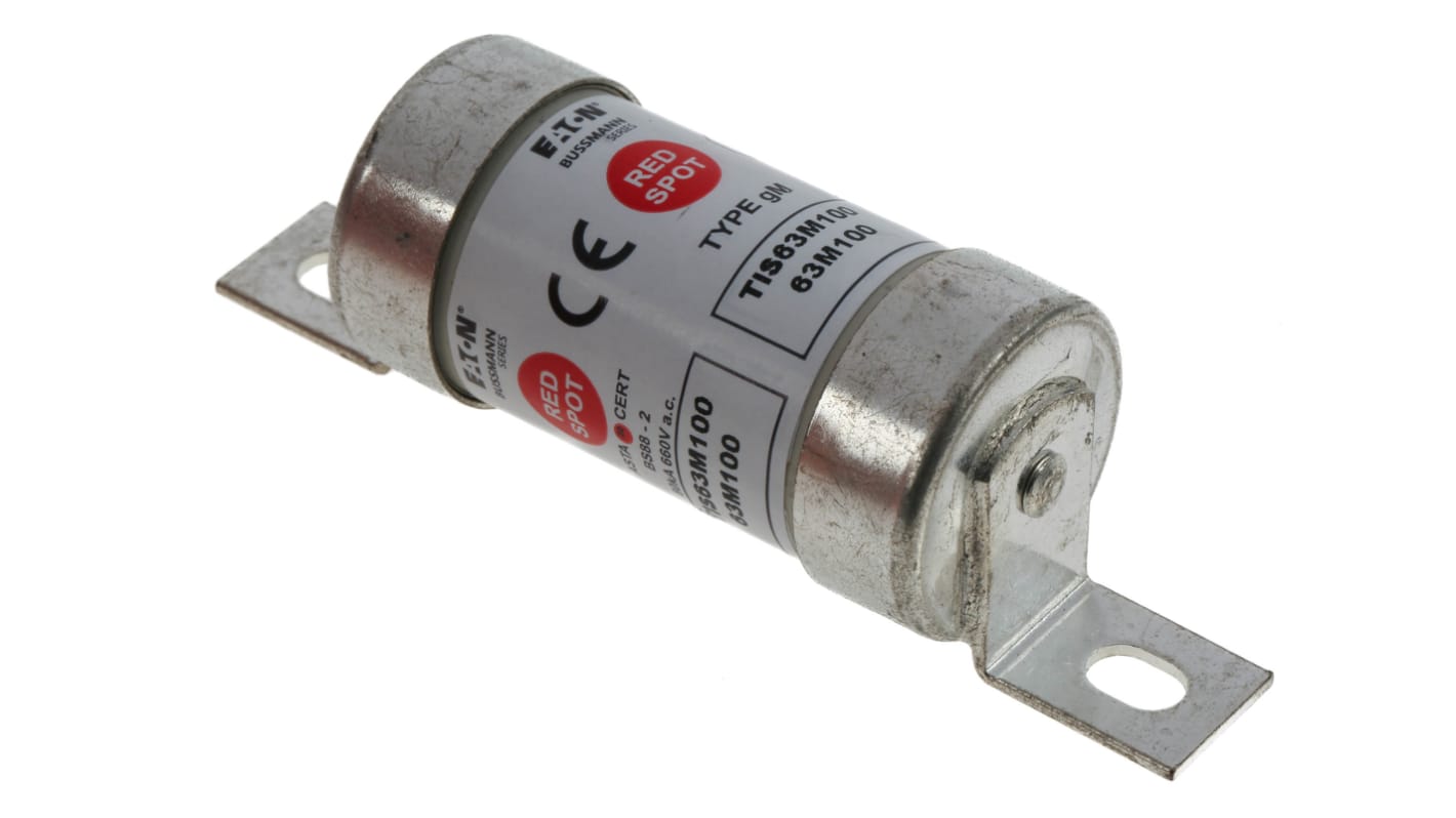 Eaton 100A British Standard Fuse, A3, 660V ac, 73mm