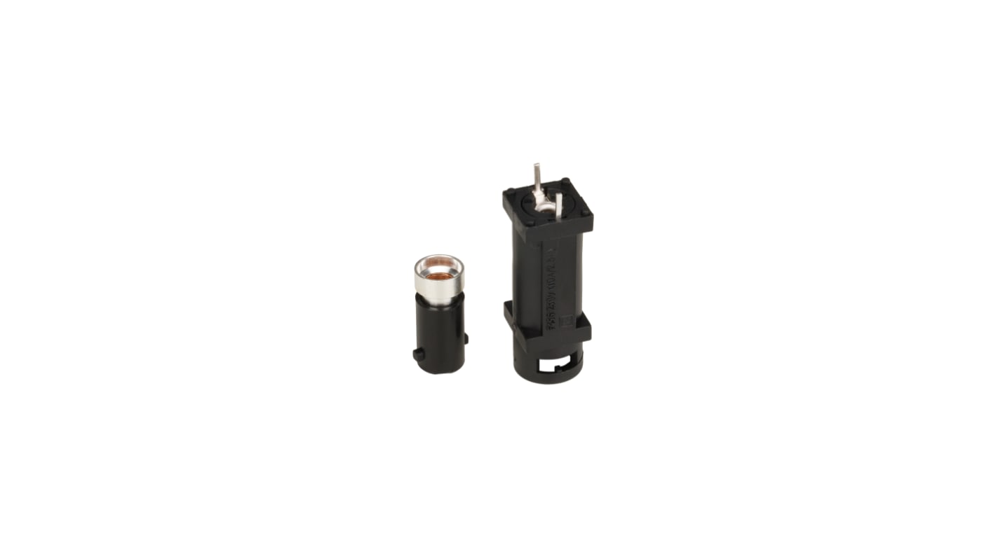 Bulgin 基板取り付けヒューズホルダ 10A 250V ac 基板実装