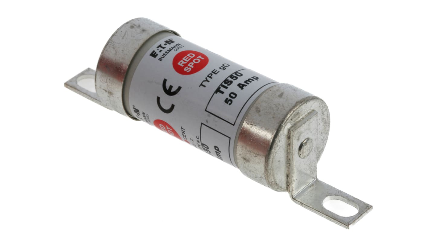 Eaton 50A British Standard Fuse, A3, 660V ac, 73mm