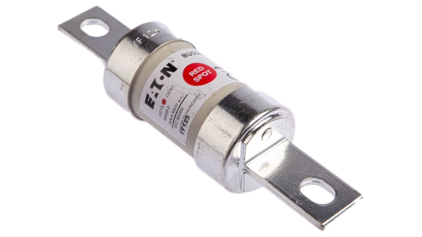 Eaton 125A British Standard Fuse, B2, 660V ac, 111mm