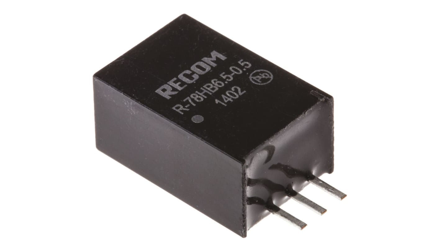 Spínací regulátor, vstupní: 9 → 72V dc, výstup: 6.5V dc 500mA