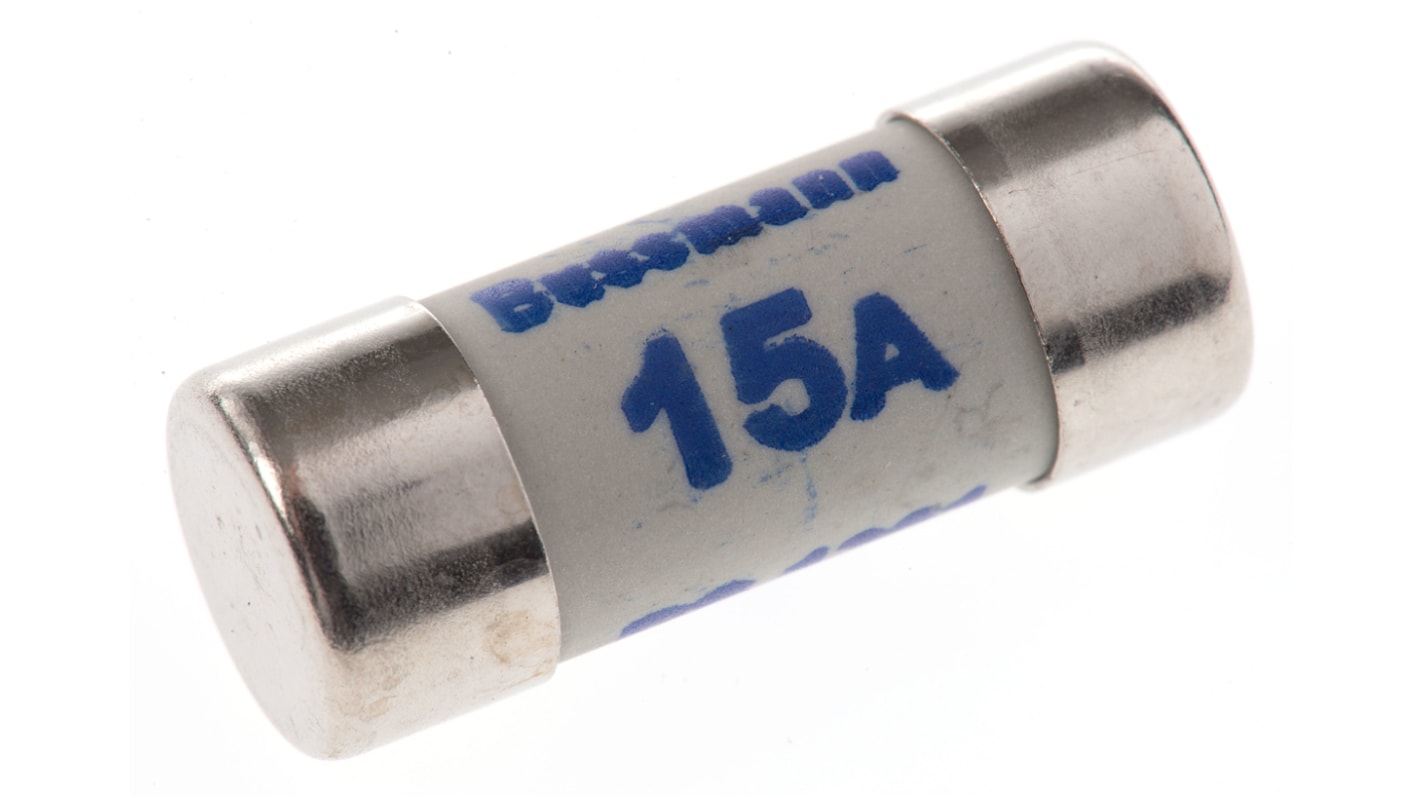 Eaton 陶瓷保险管, 15A, 250V 交流, 10 x 26mm