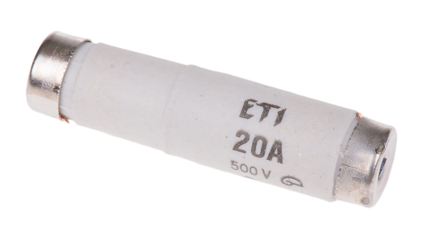 ETI 20A DI Diazed Fuse, E16 Thread Size, gG - gL, 500V ac