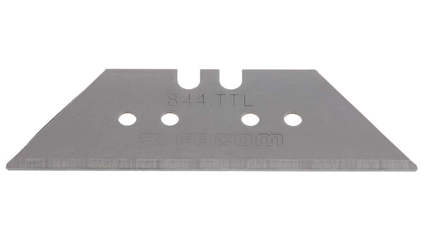 Hoja de cuchillo de seguridad de punta plana Facom 844.TTL10, 10 unidades