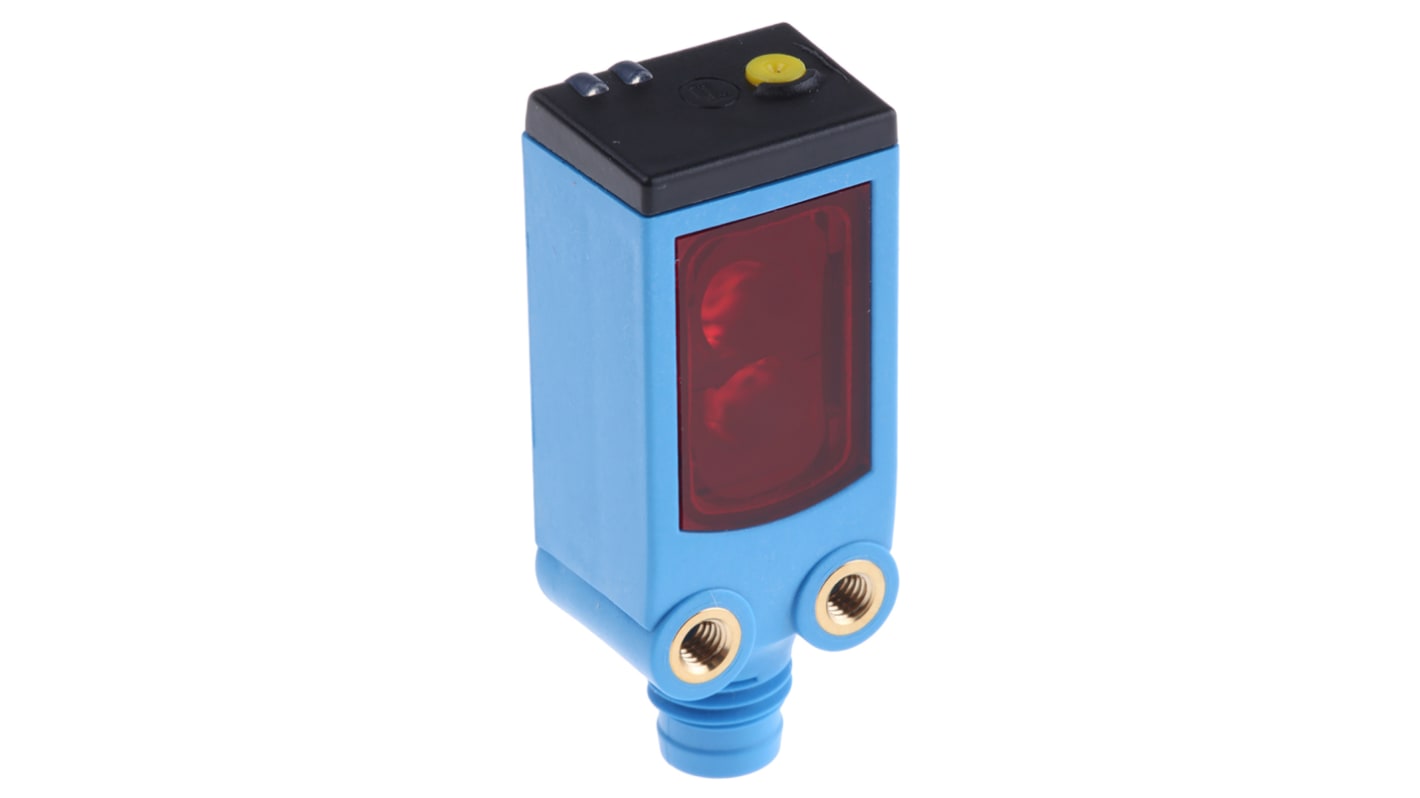 Rs-Online Sensore fotoelettrico Rettangolare SICK a retroriflessione rilevamento 10 mm → 4 m. uscita PNP