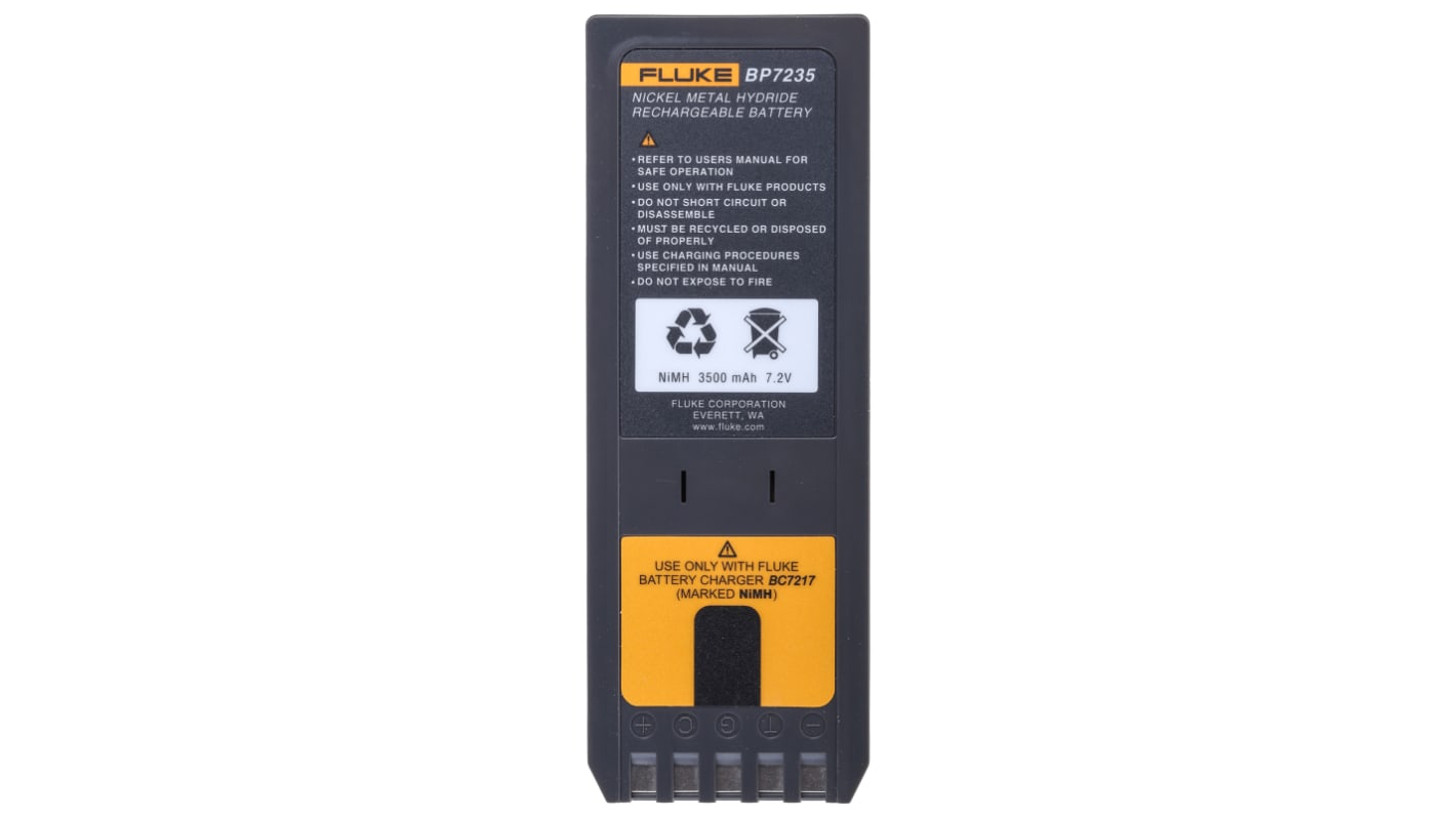 Fluke BP7235 Rechargeable Battery Pack, For Use With Fluke 700 Calibrator, Fluke 740 Calibrator