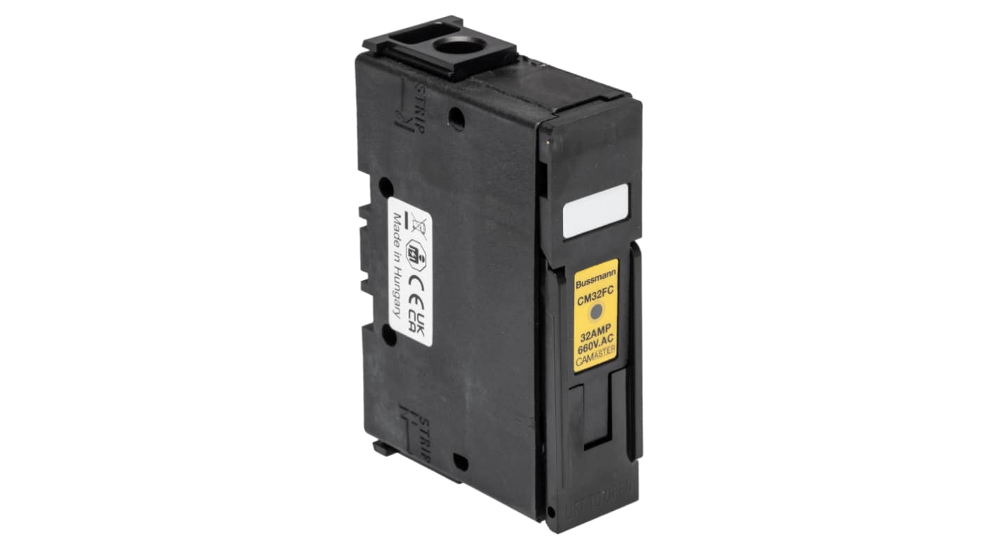 Eaton 32A Rail Mount Fuse Holder for A1 Fuse, 1P, 660V ac