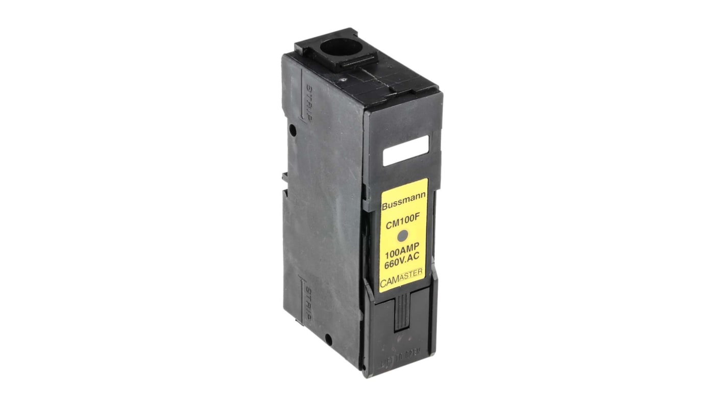Eaton Sicherungshalter für Hutschienenmontage für A3 Sicherungen 100A 690V ac 1P-polig