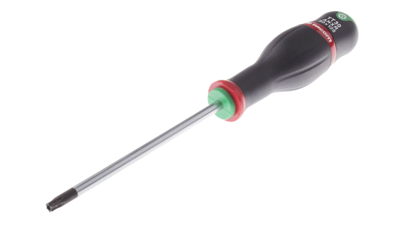 Facom Torx  Screwdriver, T30 Tip, 125 mm Blade, 245 mm Overall