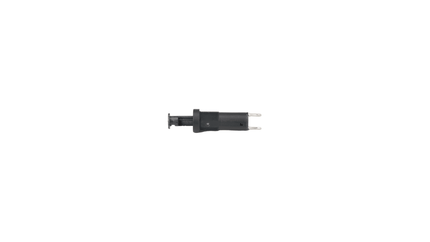 Schurter 面板安装保险丝座, 5 x 20mm尺寸, 10A, 250V 交流, 面板安装, 1P, FBS系列